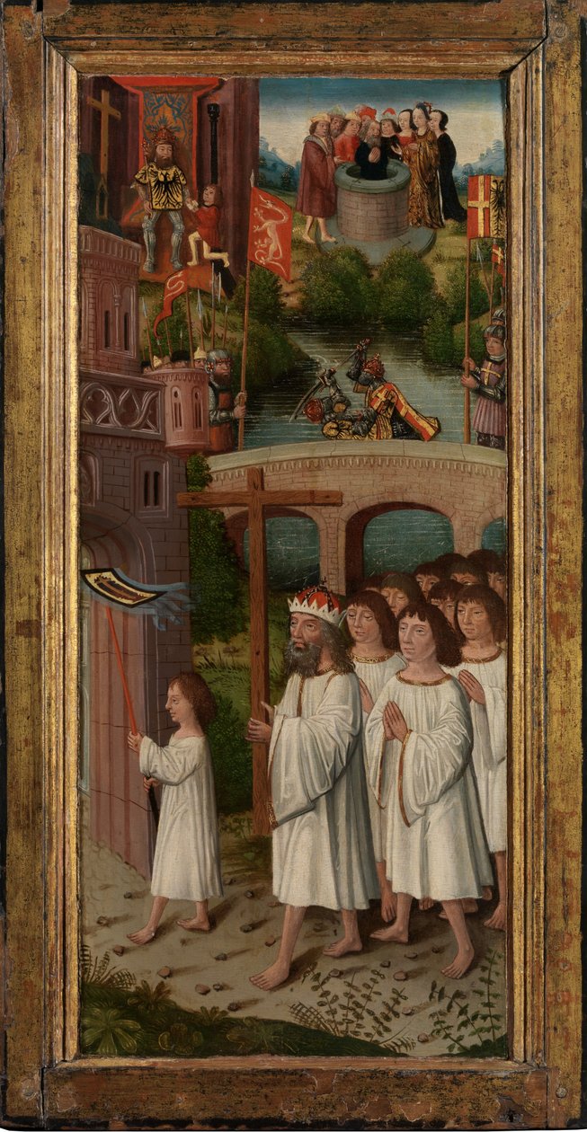 Scene dalla Leggenda della Santa Croce da Flemish School
