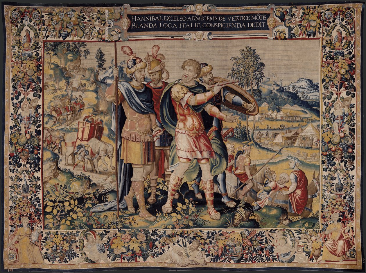 La storia di Annibale, c.1570 da Flemish School