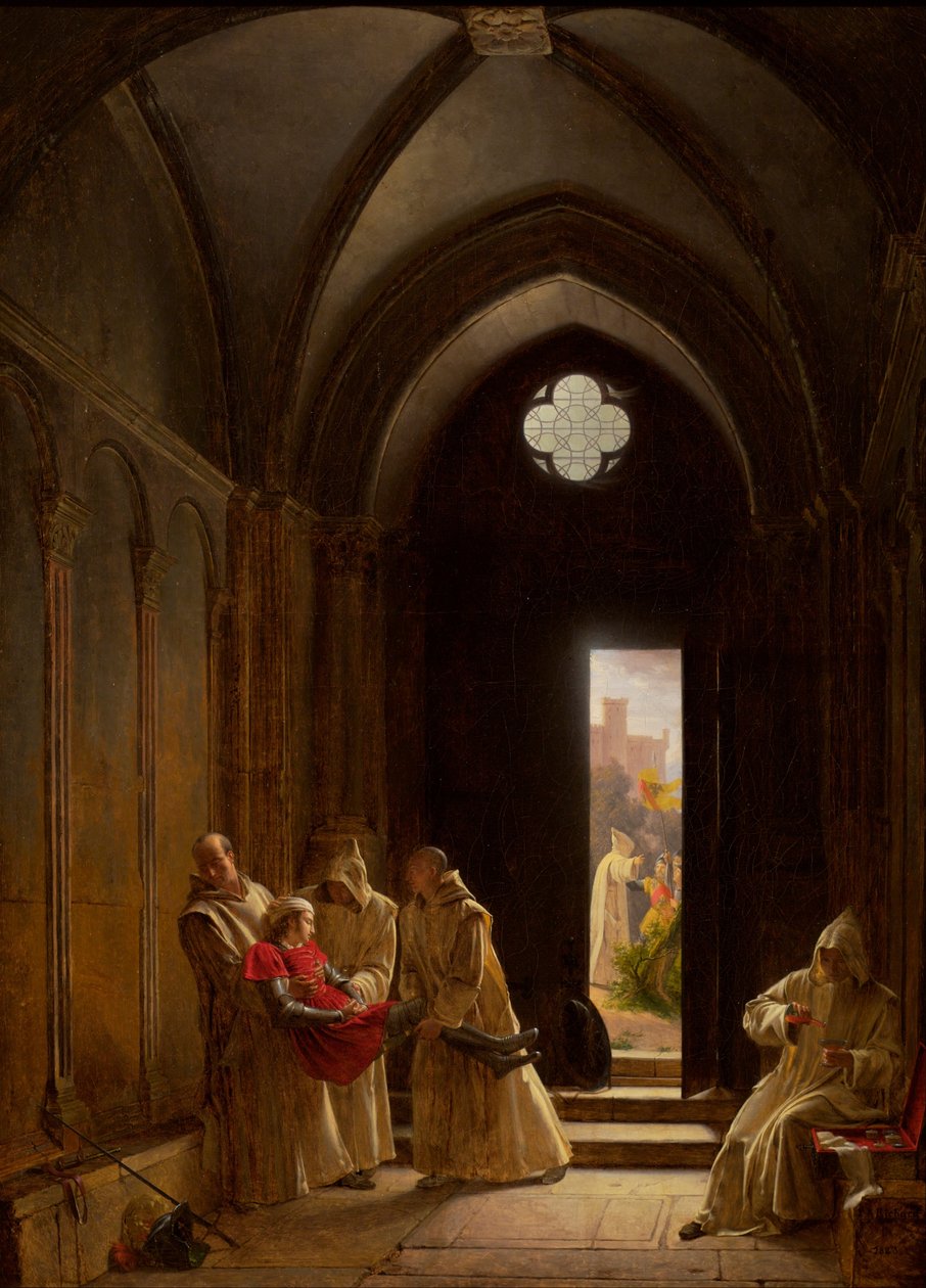 Morte del Principe de Talmont da Fleury François Richard