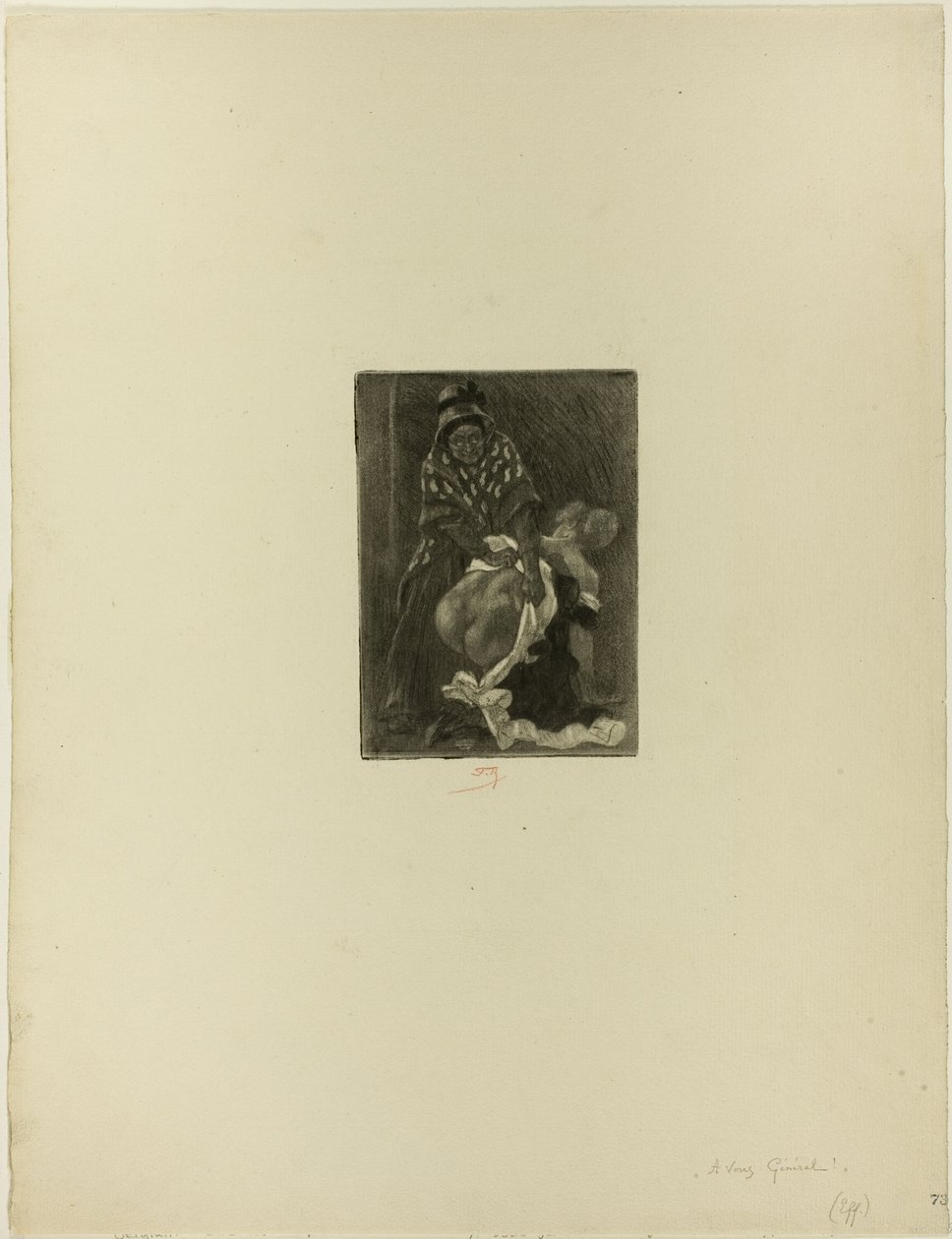 Per voi, generale! da Félicien Rops