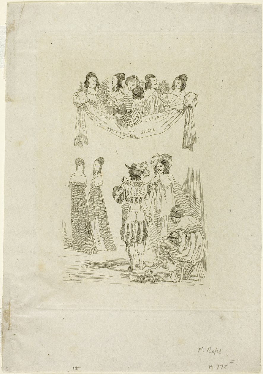 Il gabinetto satirico da Félicien Rops