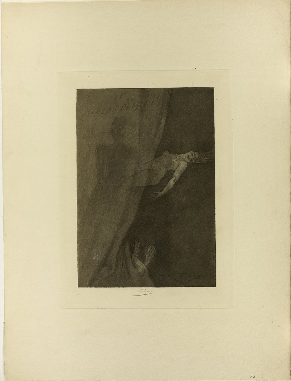 Il sipario cremisi da Félicien Rops