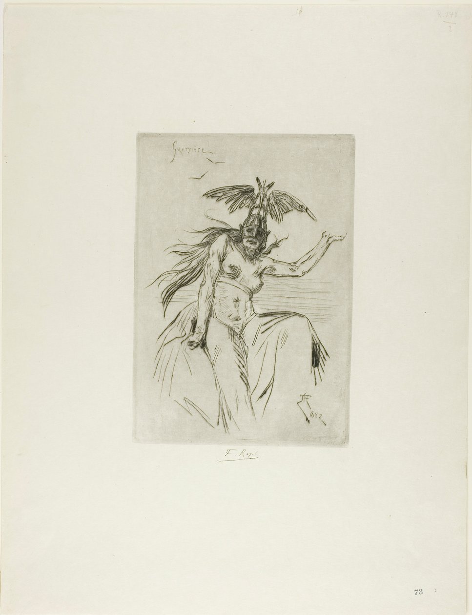 Guerriero da Félicien Rops