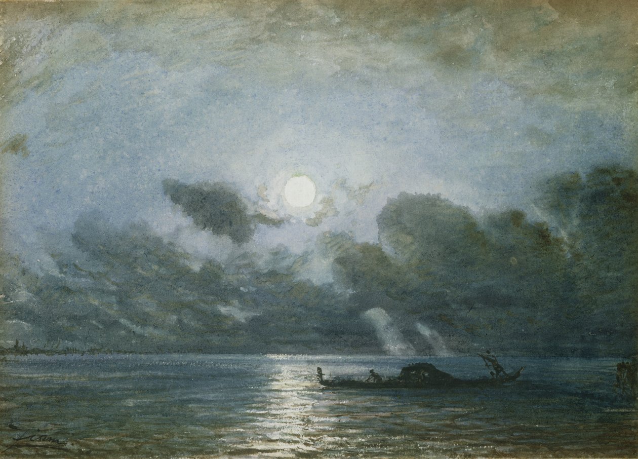 Venezia al chiaro di luna da Félix Ziem