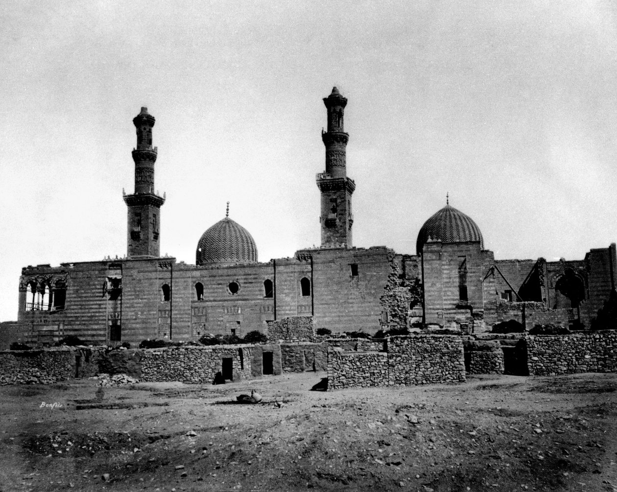 Moschea del Sultano Barquq, Il Cairo, Egitto da Félix Bonfils