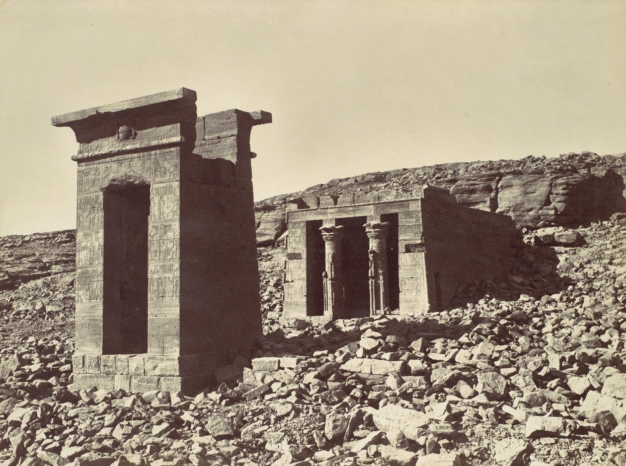 Tempio di Andour da Félix Bonfils