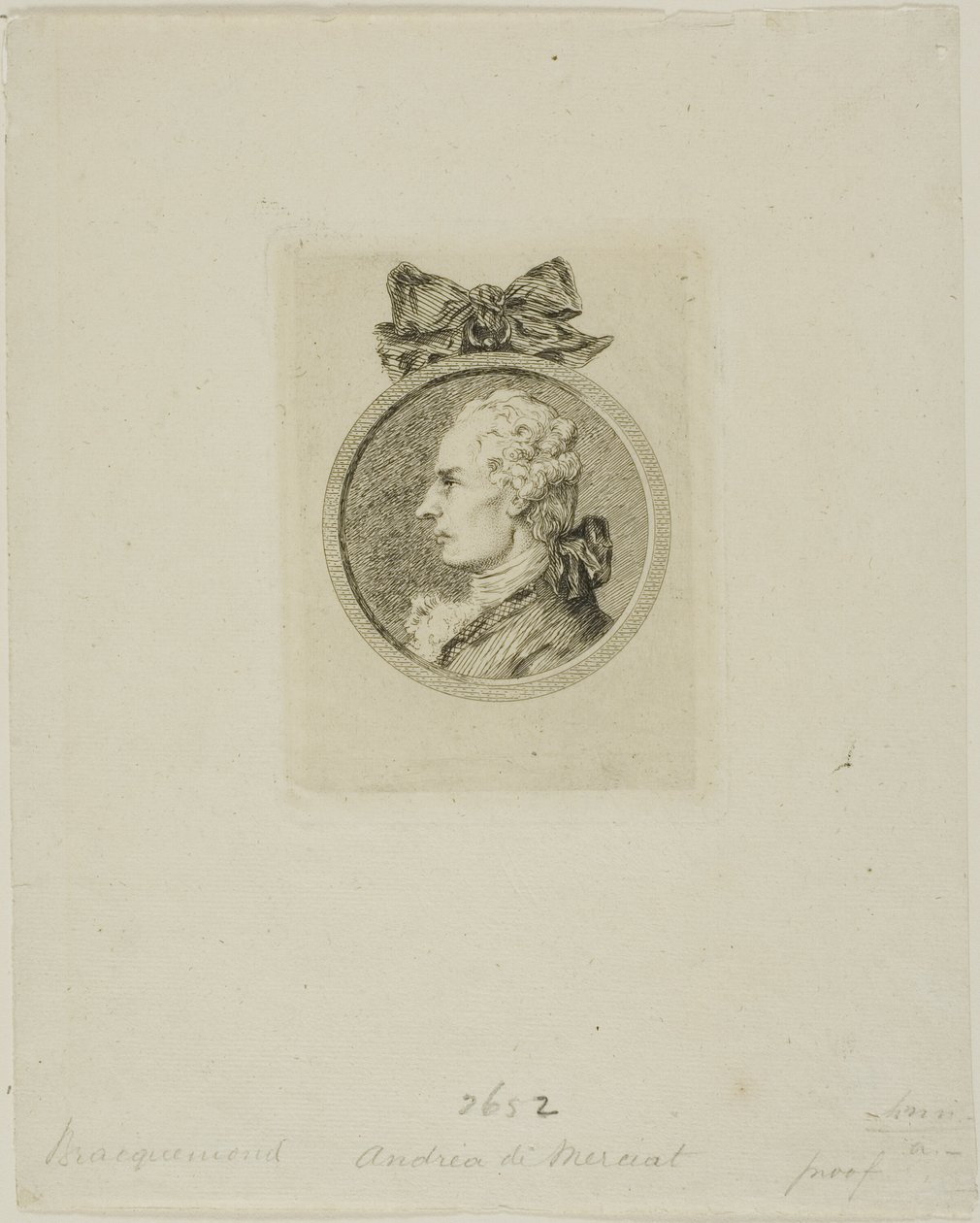 André de Nerciat da Félix Henri Bracquemond