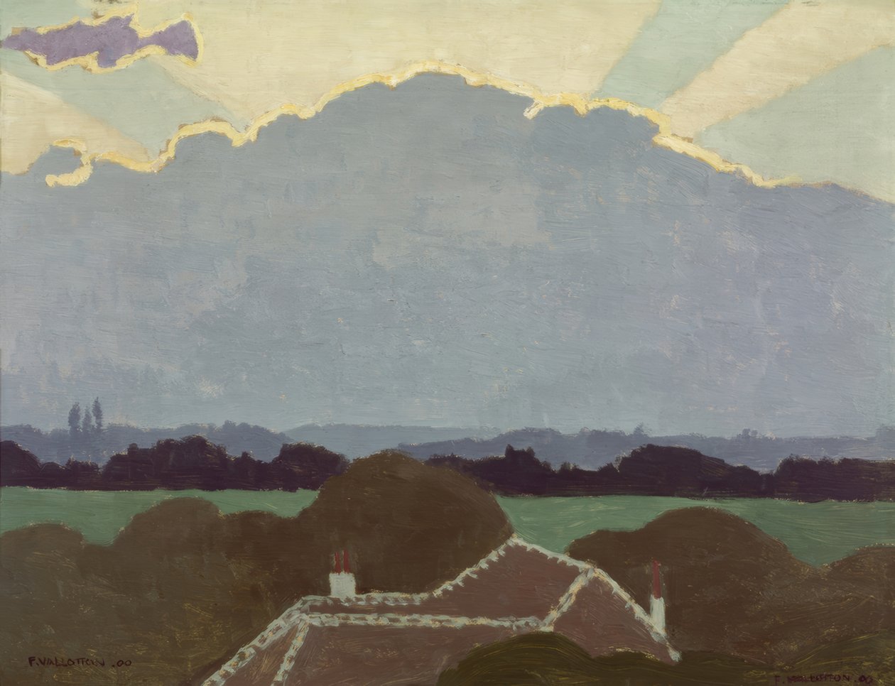 La grande nuvola da Félix Vallotton