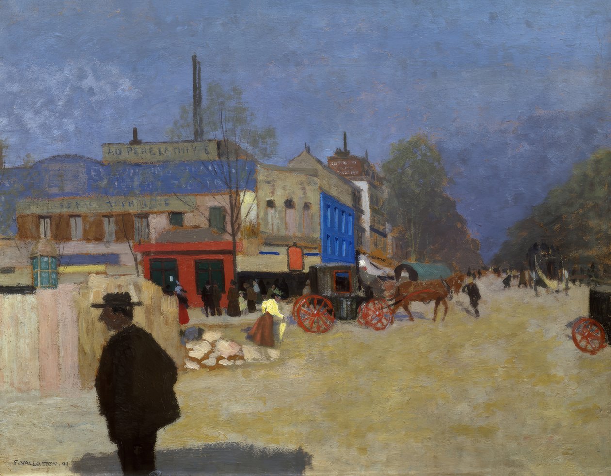 Luogo Clichy da Félix Vallotton