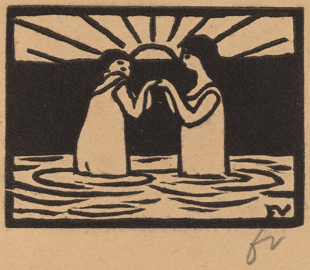 Giocando al sole da Félix Vallotton