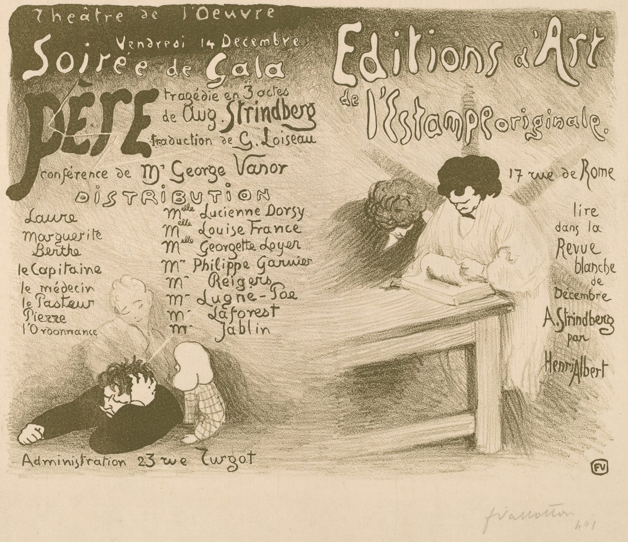 Padre da Félix Vallotton