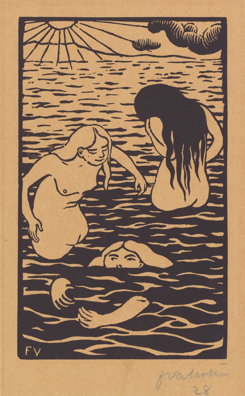 Tre bagnanti da Félix Vallotton