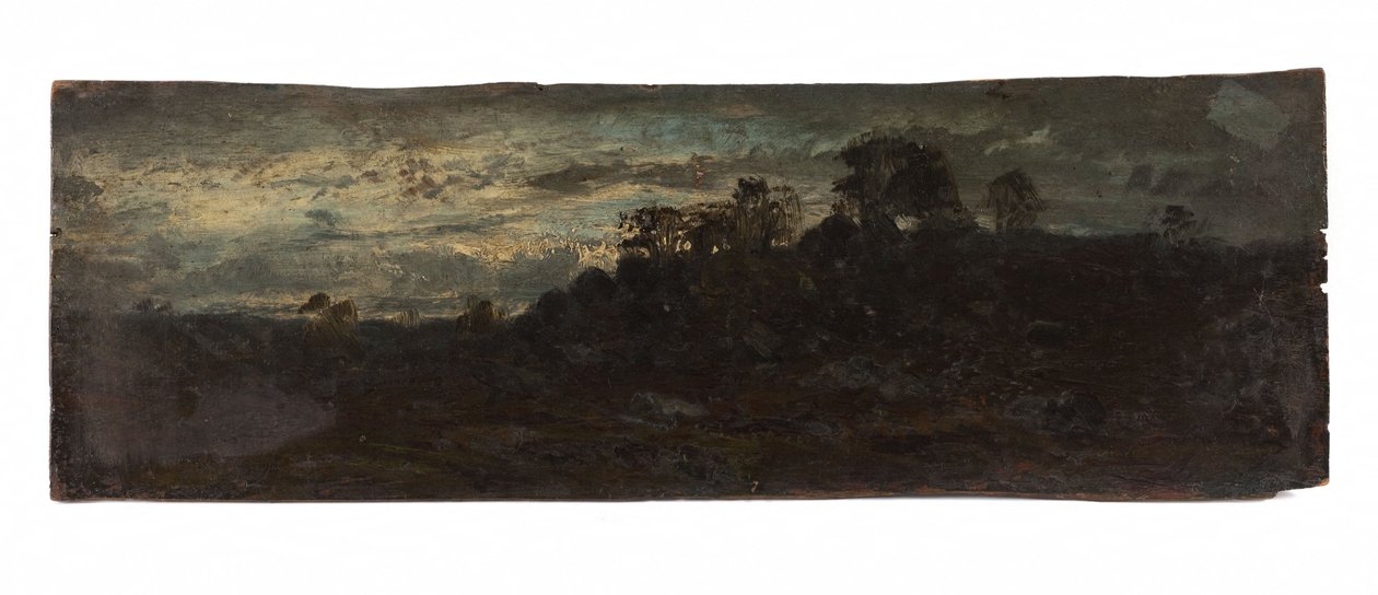 Barbizon, la sera, seconda metà del XIX secolo da Félix Ziem