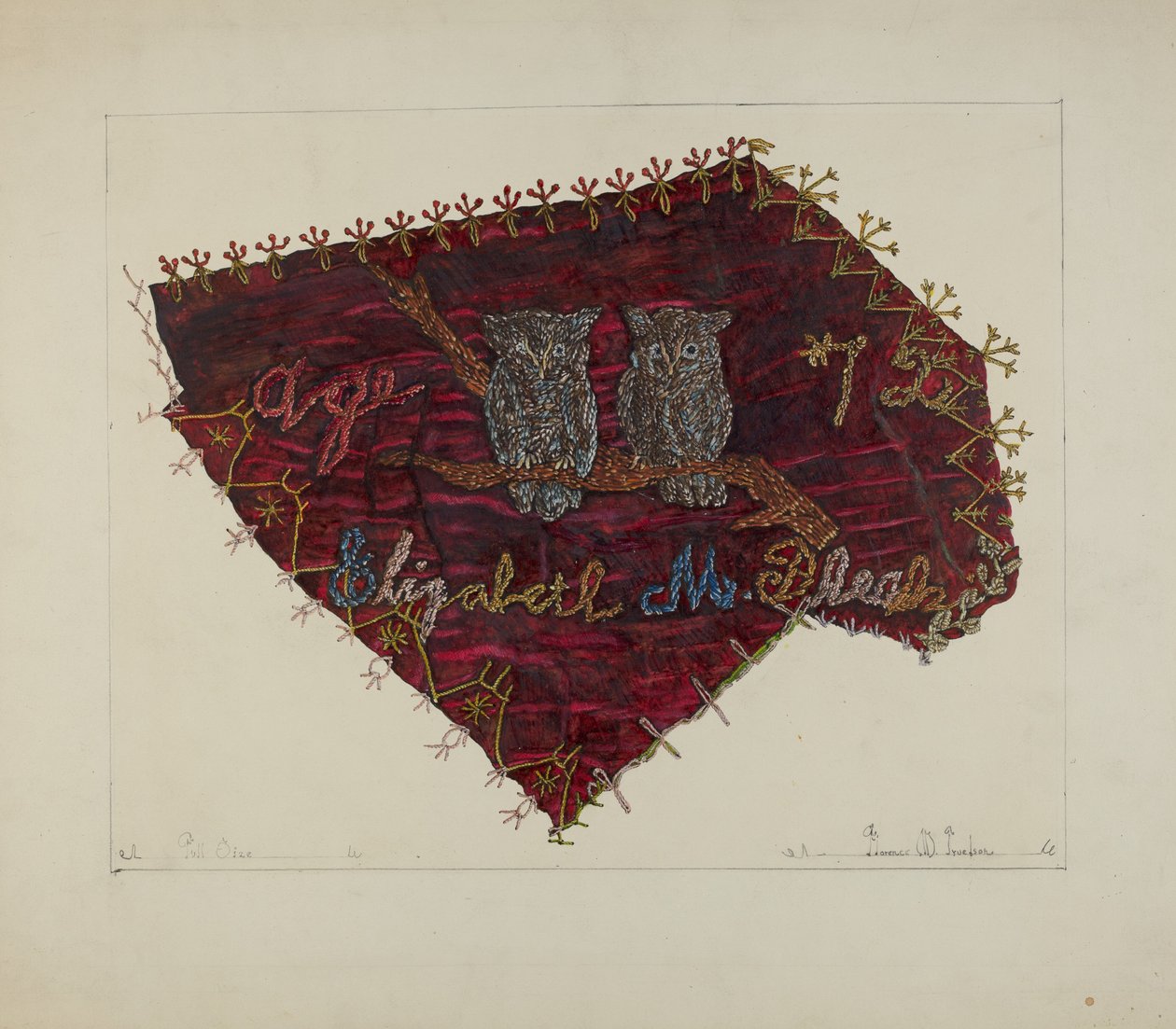 Trapunta patchwork da Florence Truelson