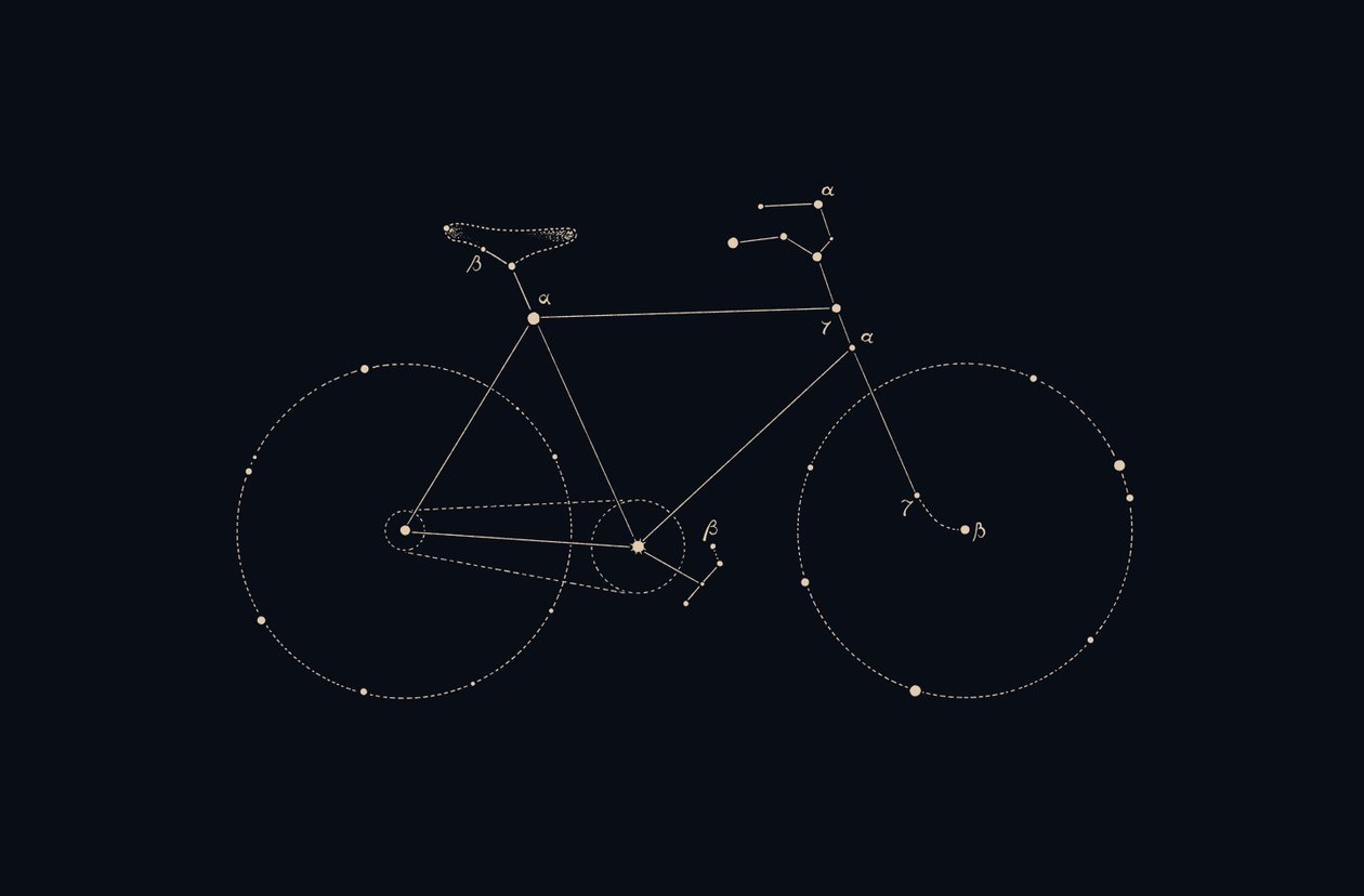 Costellazione di biciclette da Florent Bodart