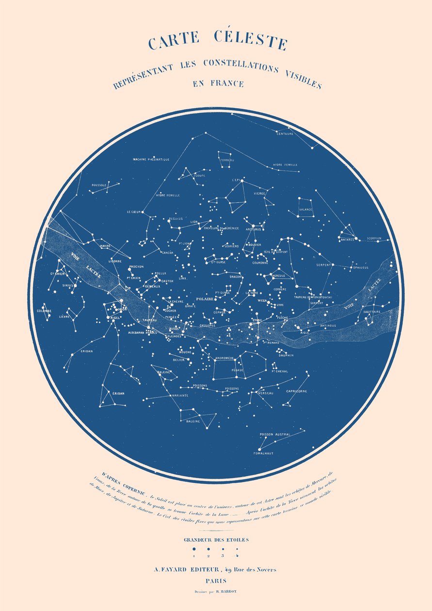 Carte Celeste - ASTER EDITION, 2022 da Florent Bodart