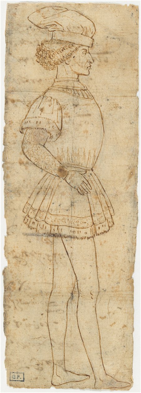 Giovane in piedi da Florentine School