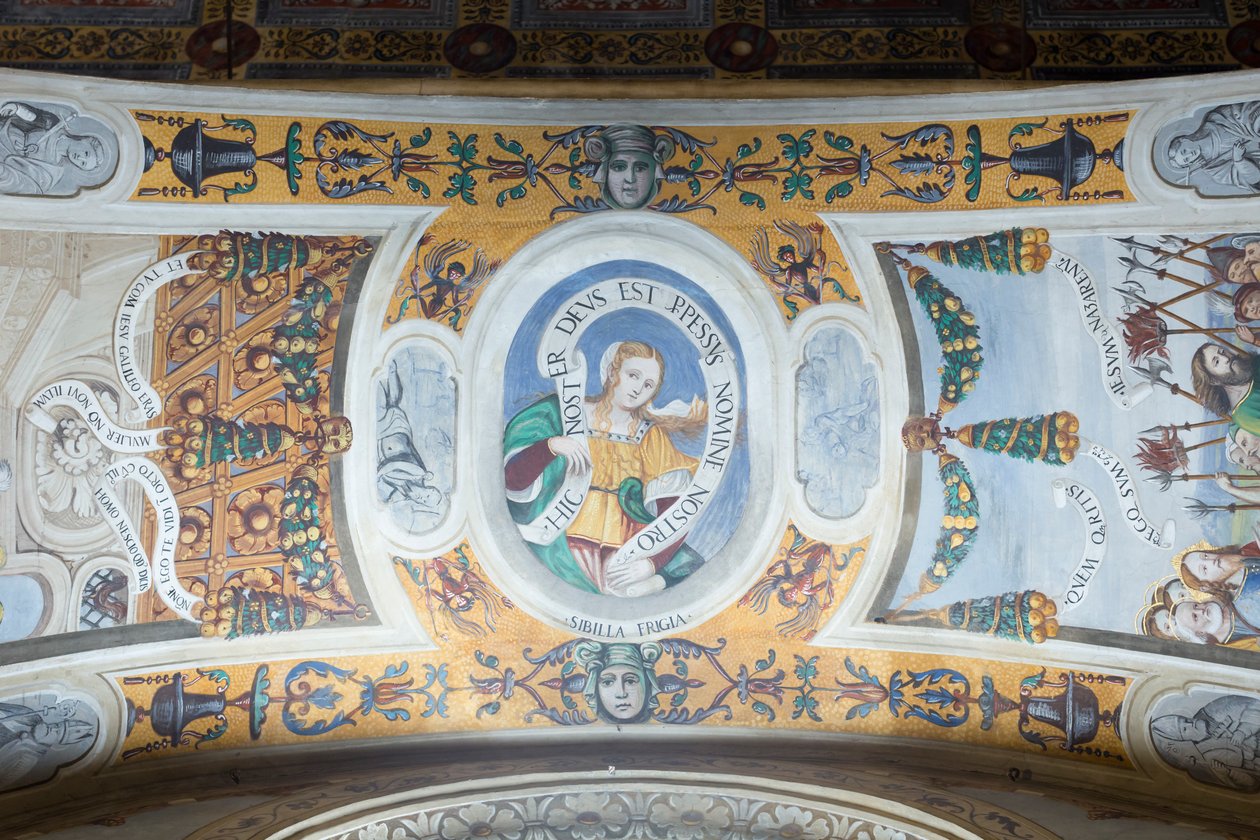 Affreschi del coro delle monache, Floriano Ferramola da Floriano Ferramola