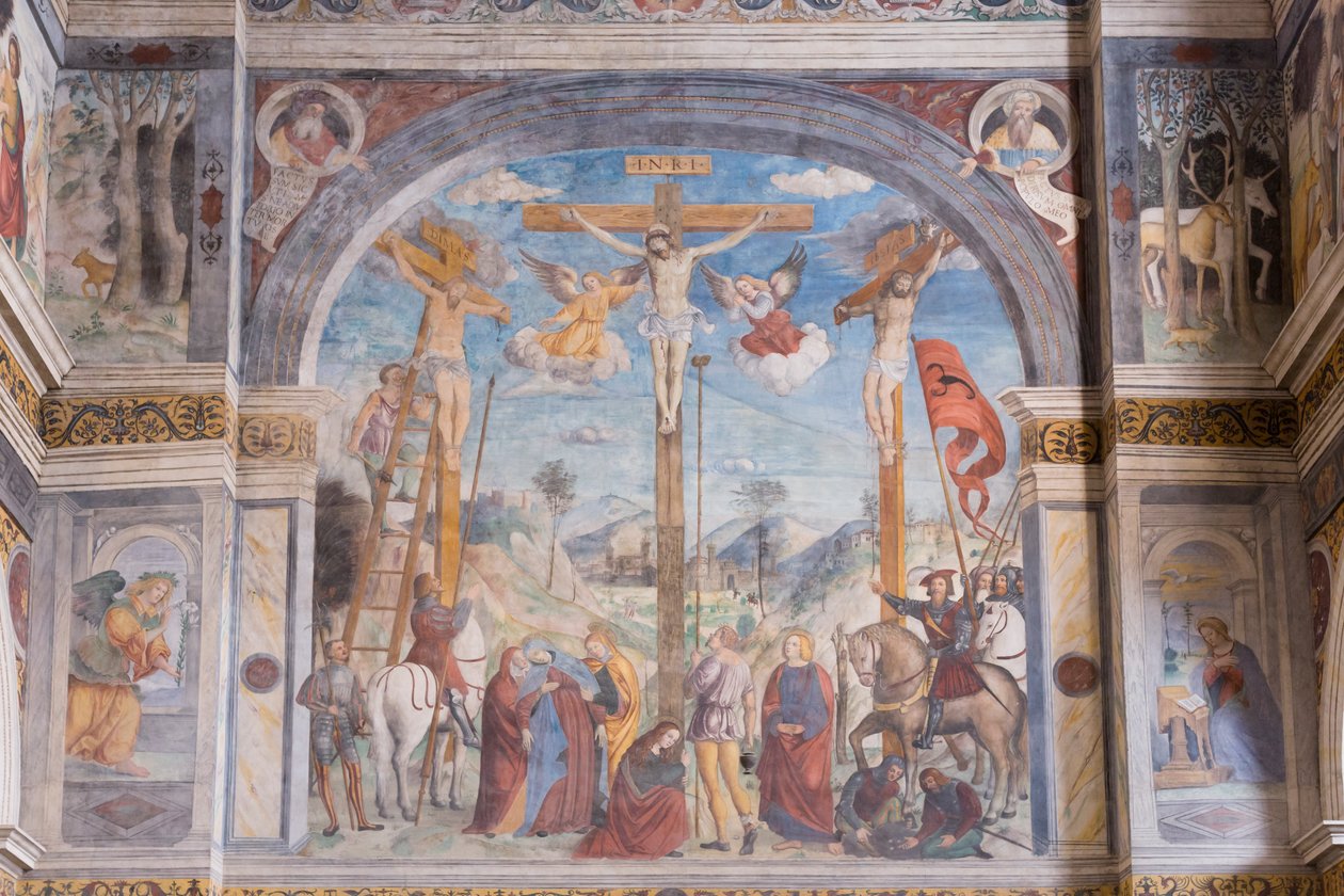 Gli affreschi del coro delle monache, Floriano Ferramola da Floriano Ferramola