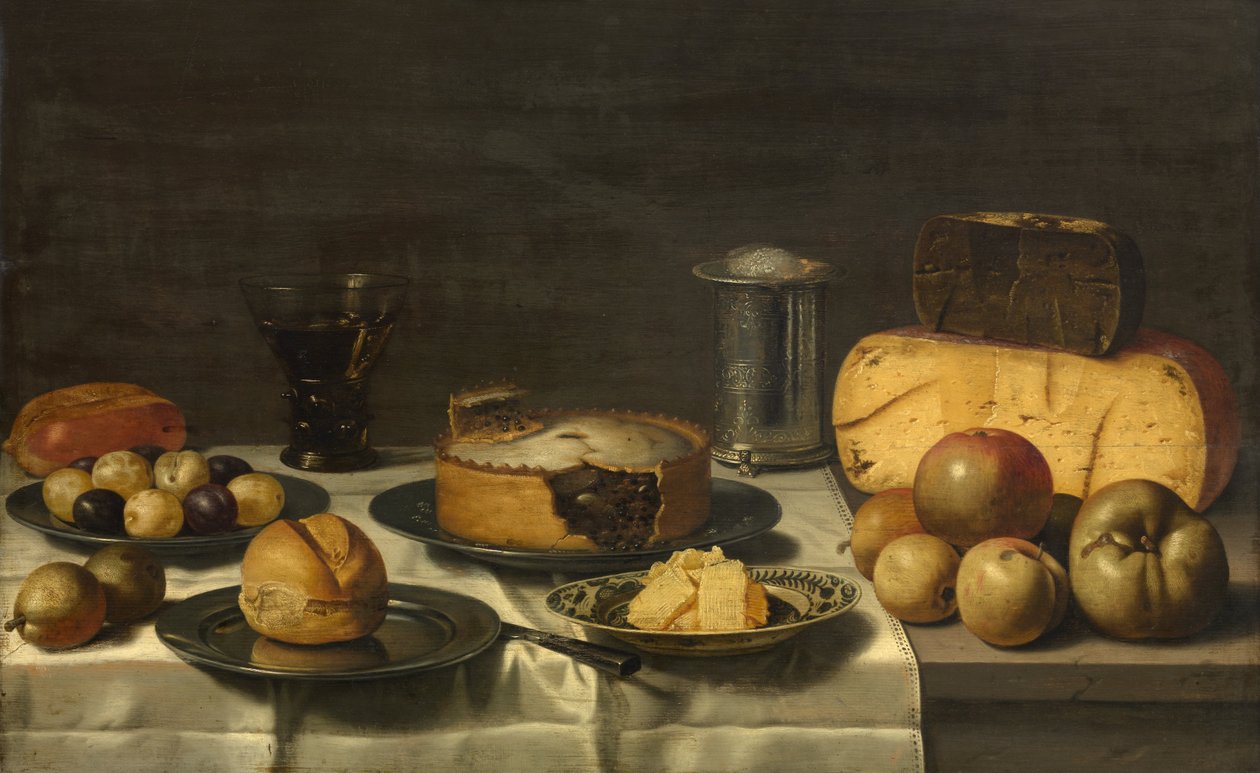 Una colazione olandese da Floris Gerritsz van Schooten