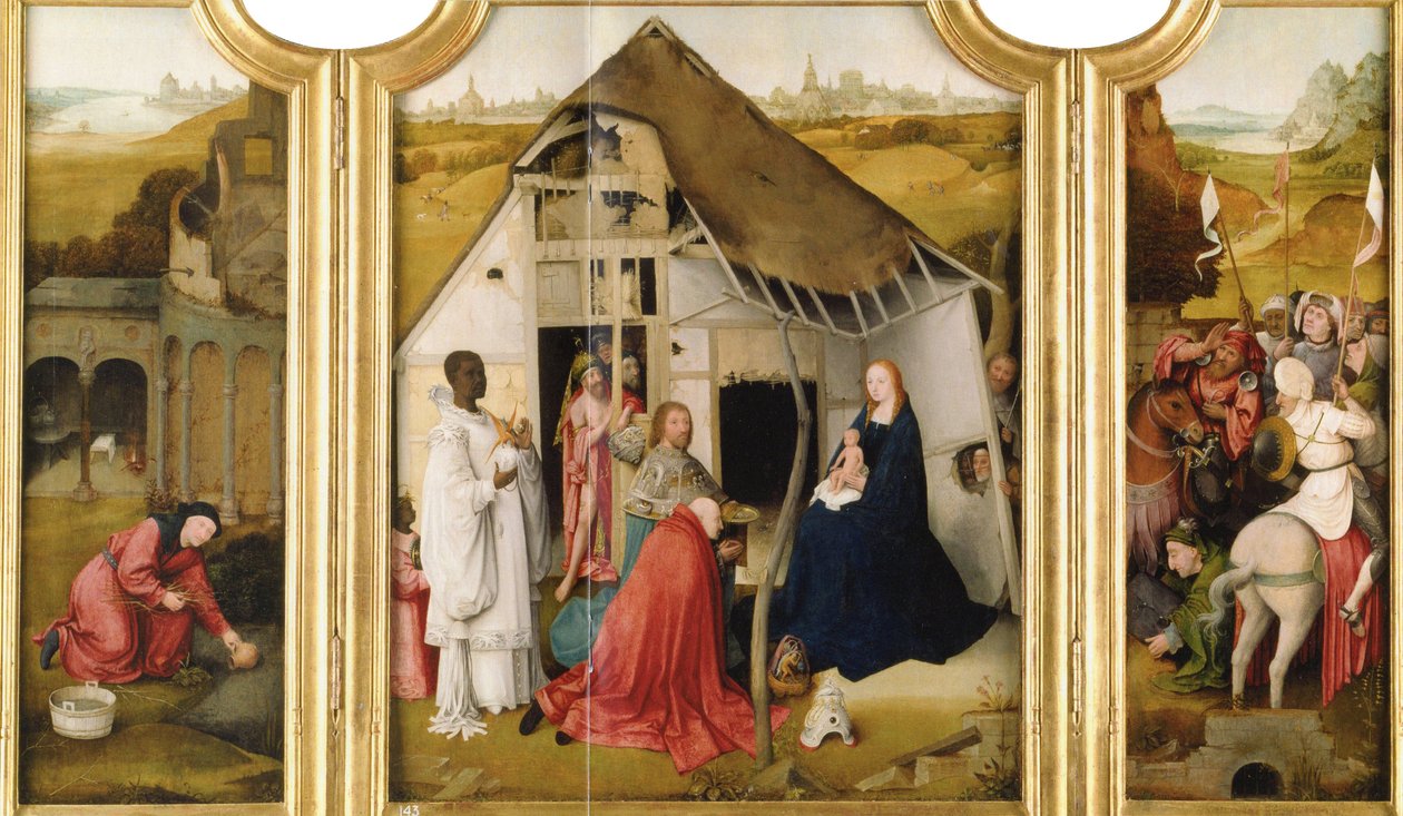 Adorazione dei Magi da Follower of Hieronymus Bosch