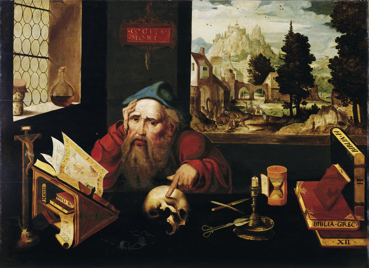 San Girolamo nello studio da Follower of Joos van Cleve