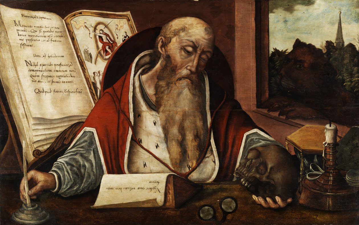 San Girolamo nello studio da Follower of Joos van Cleve
