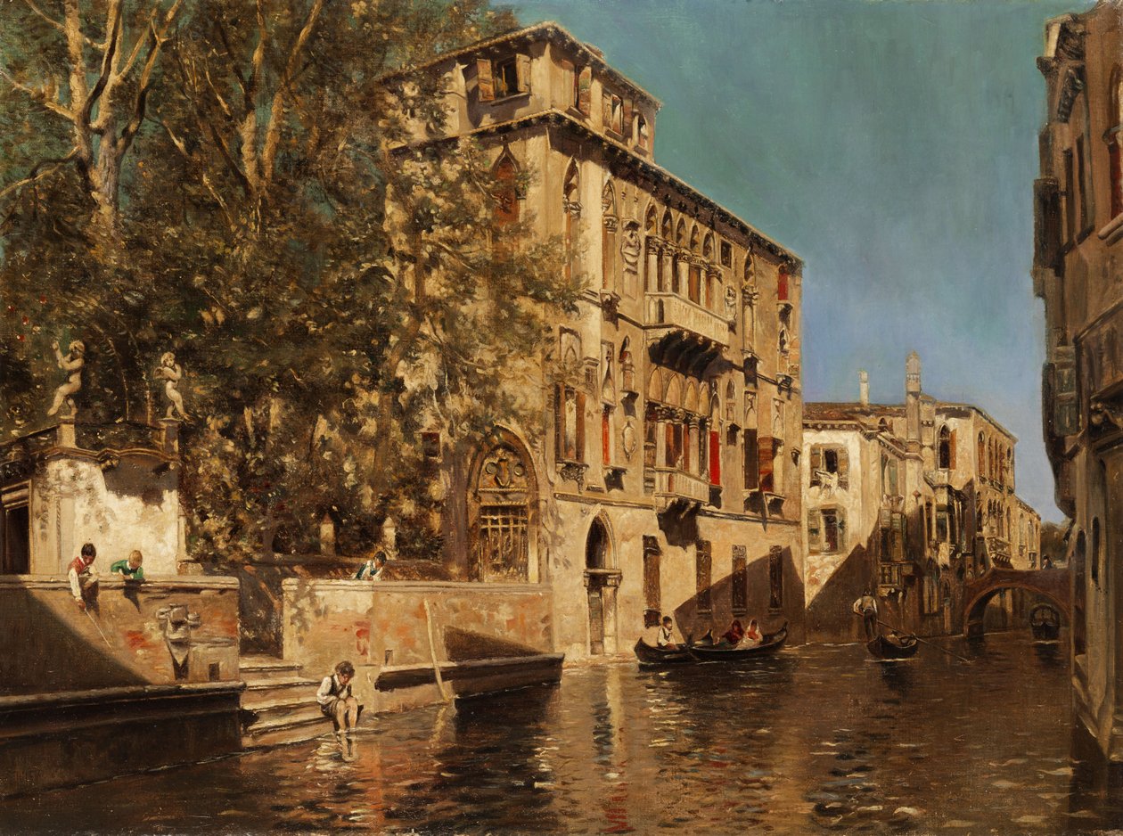 Palazzo a Venezia da Follower of Martin Rico