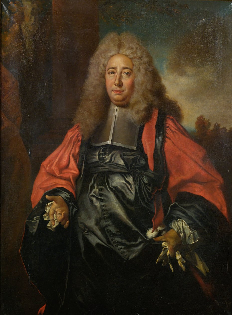 Ritratto di un giudice francese da Follower of Nicolas de Largillière