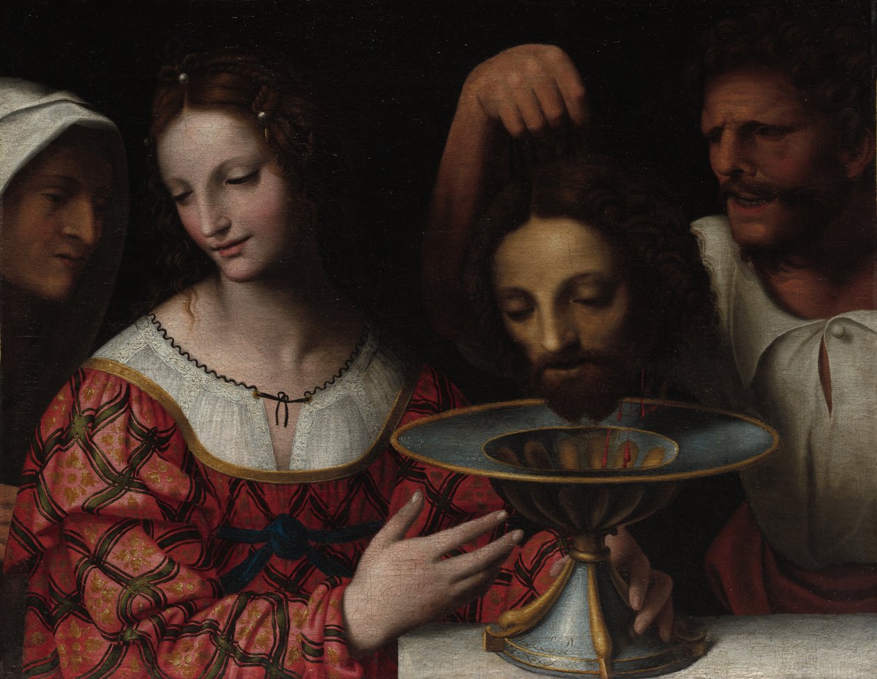 Salomè con la testa di San Giovanni Battista da Follower of Bernardino Luini