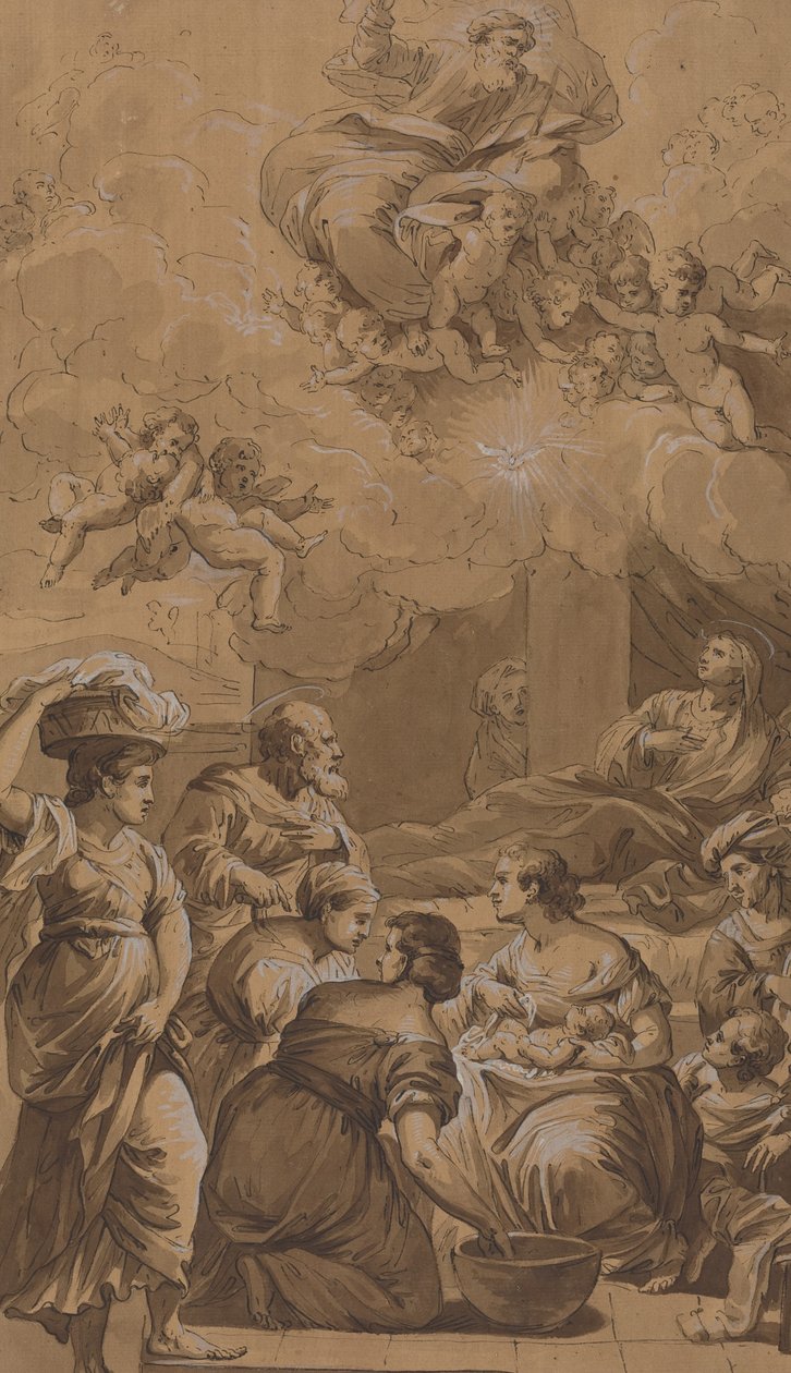 Nascita della Vergine da Follower of Francesco Fontebasso