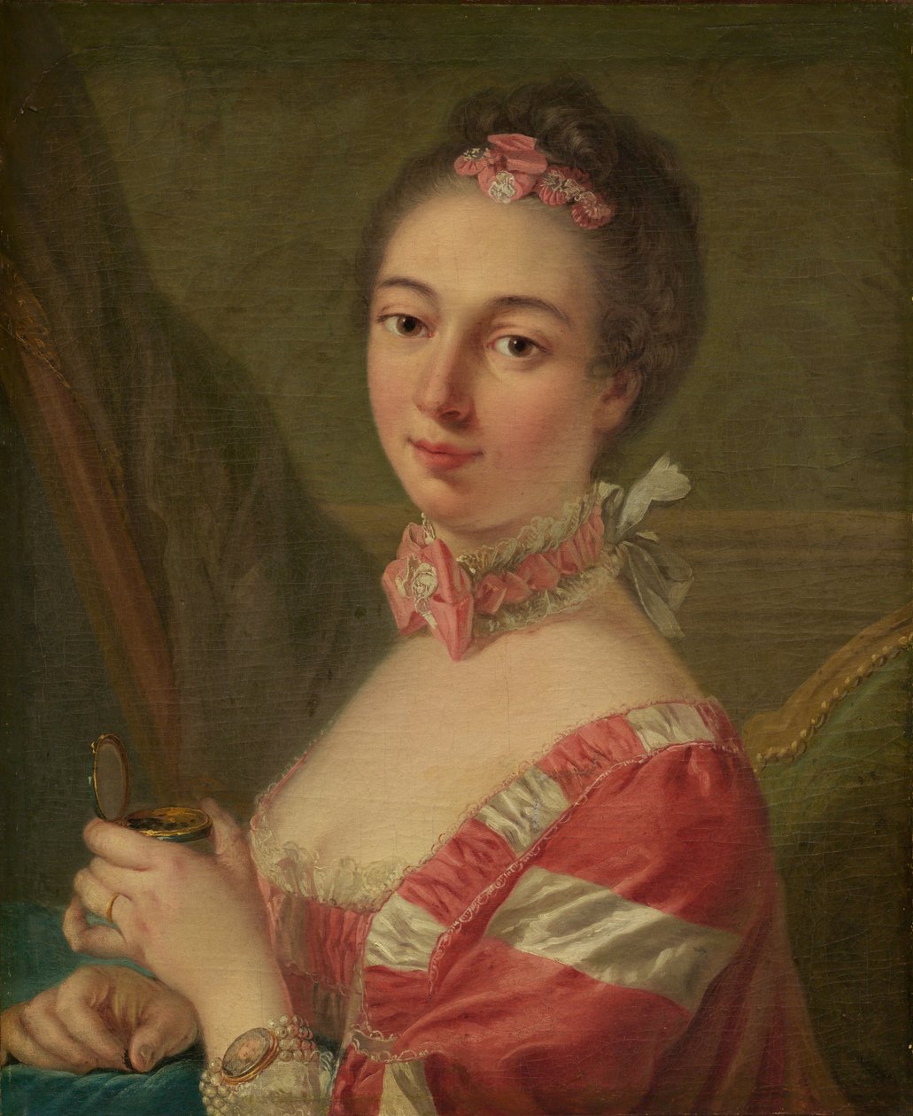 Ritratto di una signora da Follower of Louis Michel Van Loo
