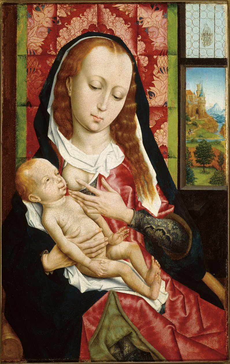 La Vergine e il Bambino da Follower of Rogier van der Weyden