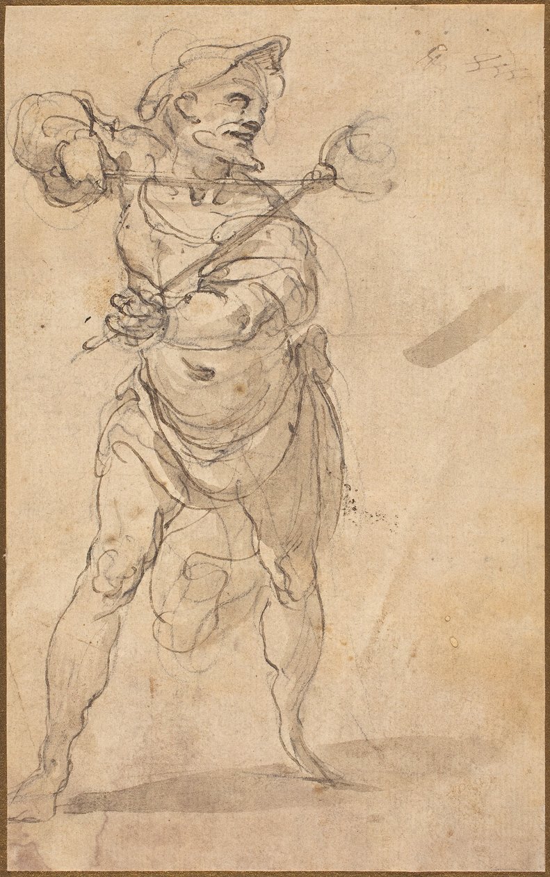 Un tormentatore con pinze da Follower of Taddeo Zuccaro