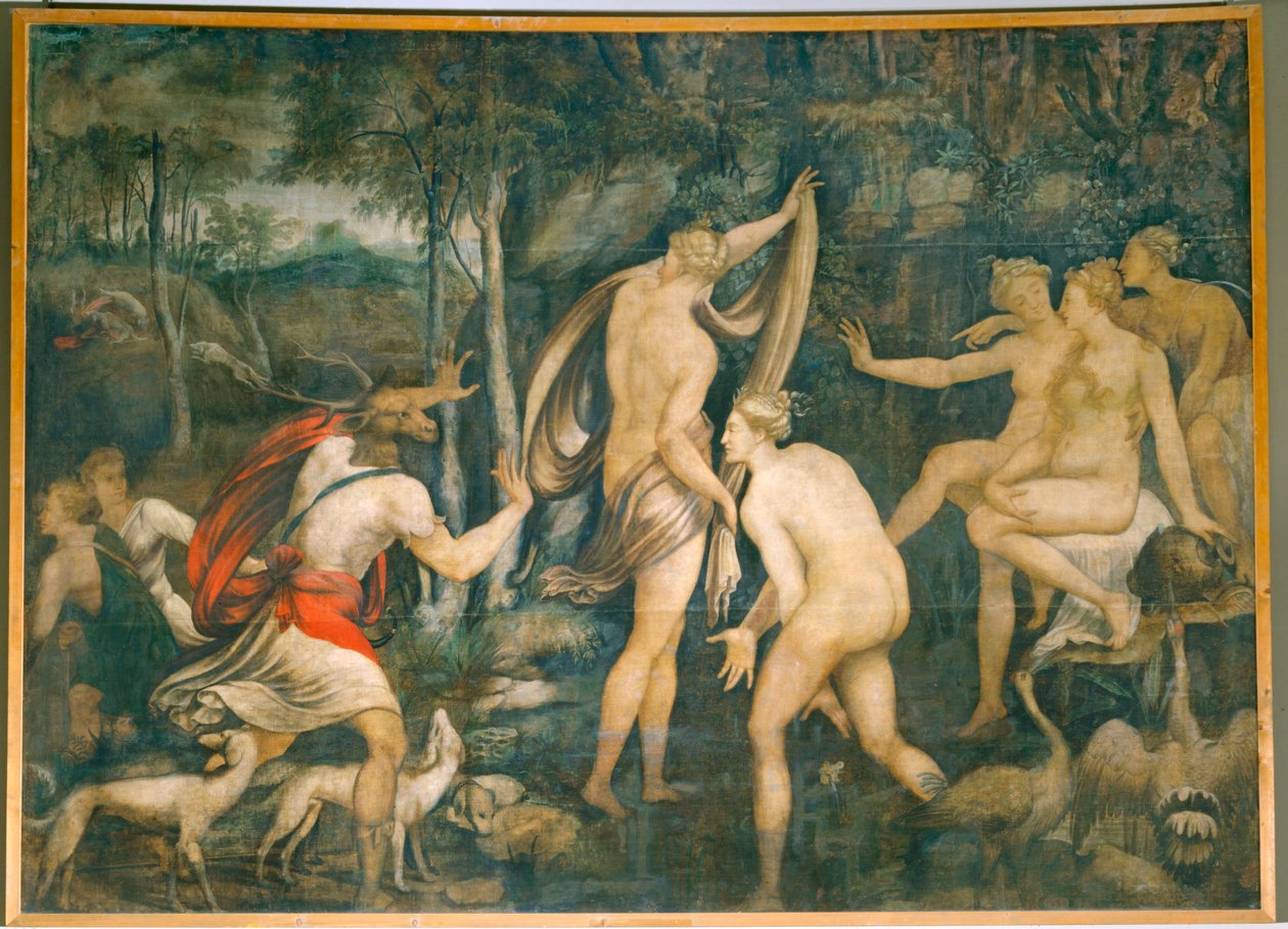 Diane et Acteon - Diana e Atteone ... da Fontainebleau School