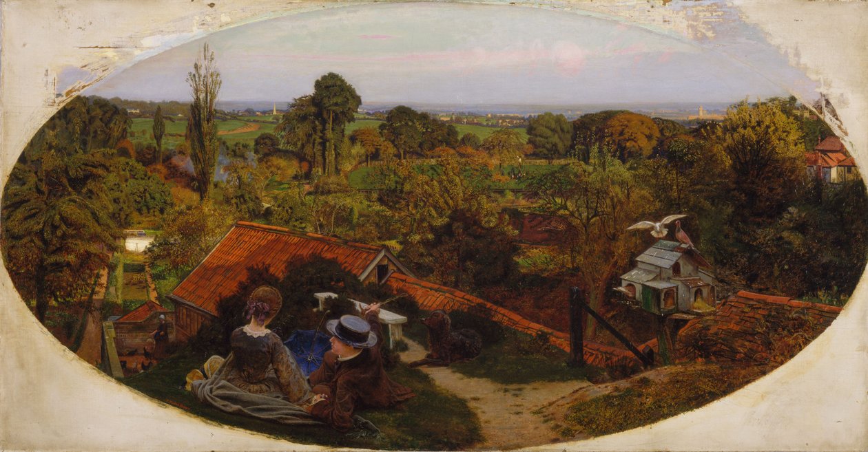 Un pomeriggio autunnale inglese da Ford Madox Brown