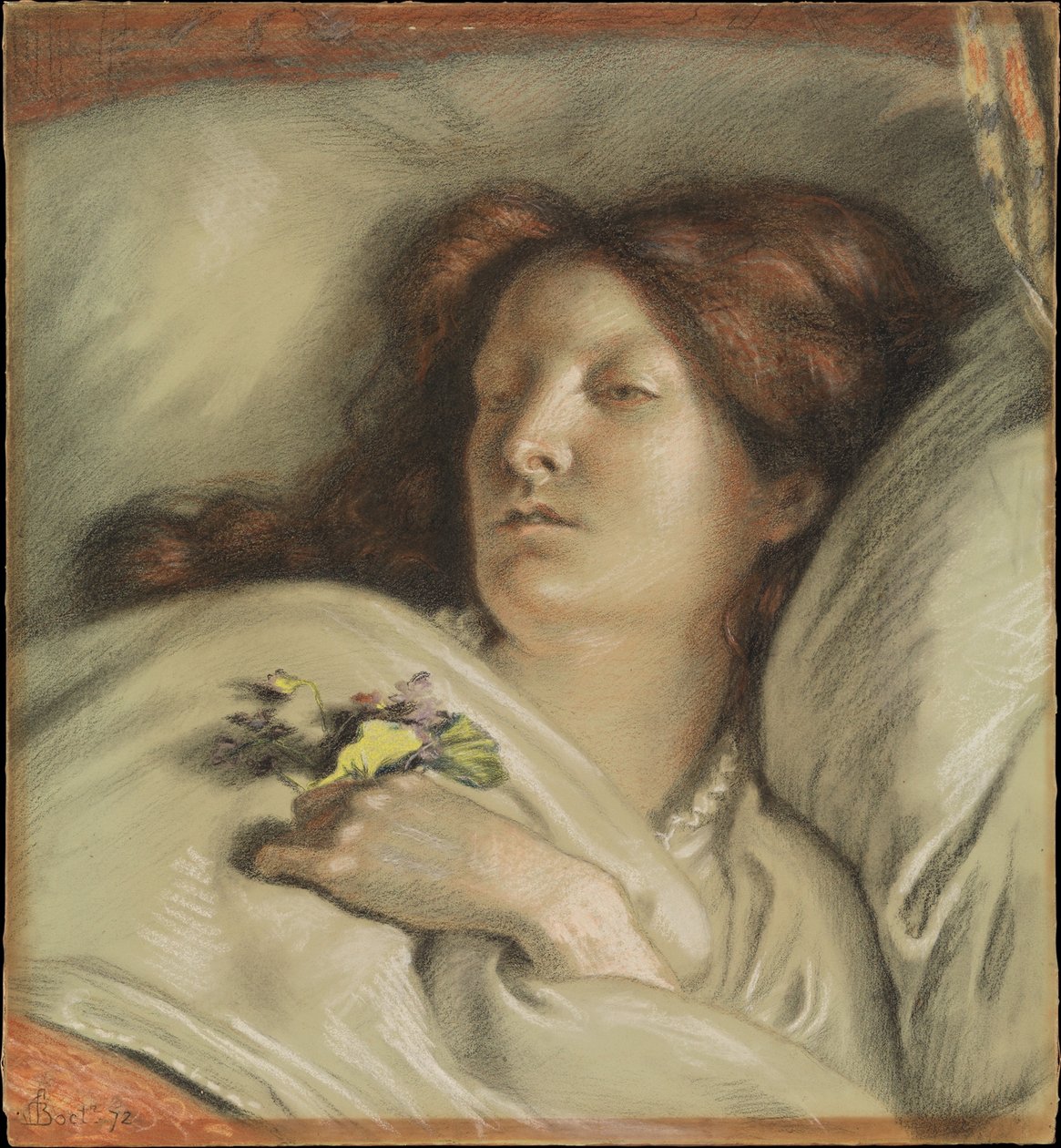 La convalescente (Ritratto della moglie dell
