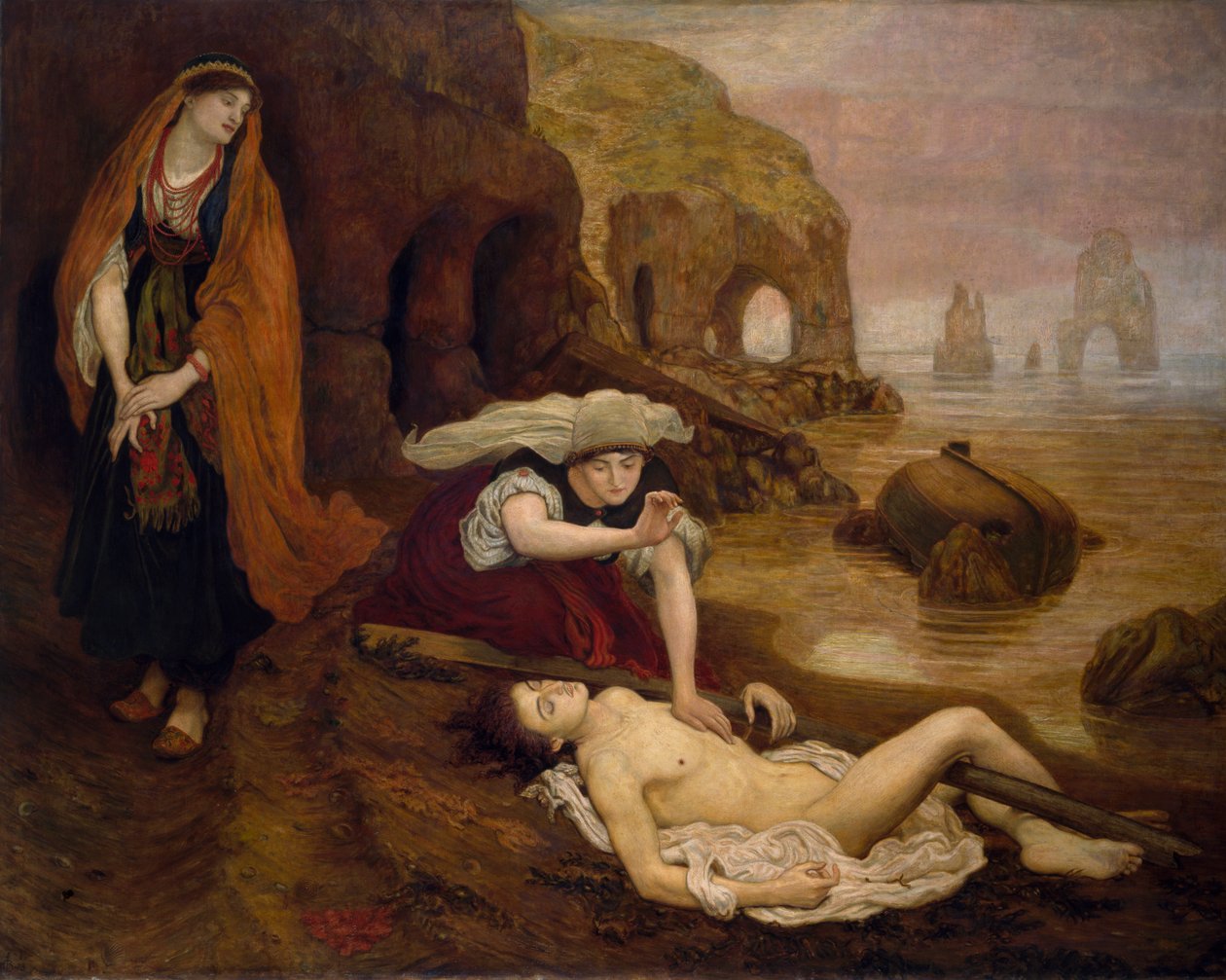 Il ritrovamento di Don Giovanni da parte di Haidee da Ford Madox Brown