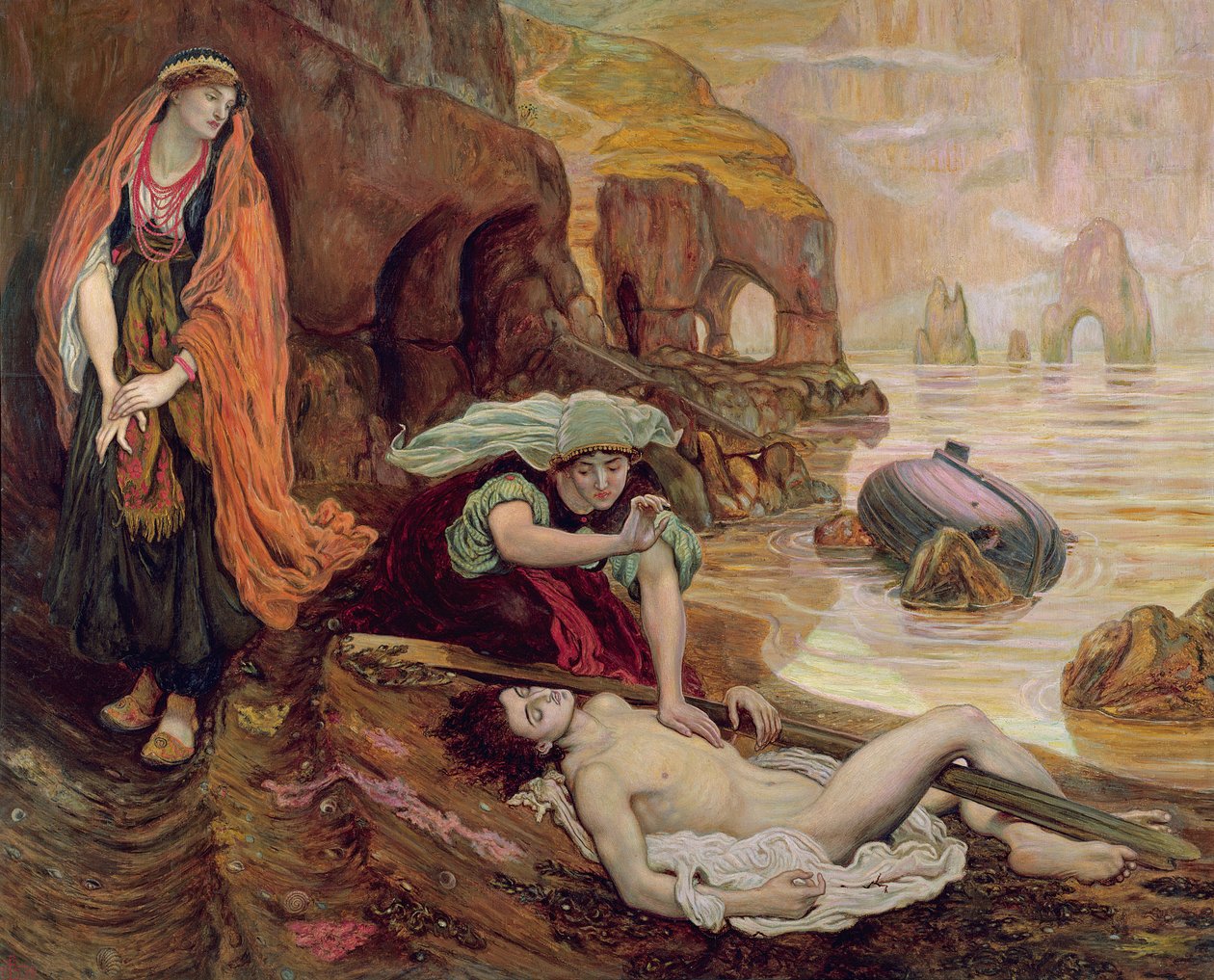 Il ritrovamento di Don Giovanni da parte di Haidee da Ford Madox Brown