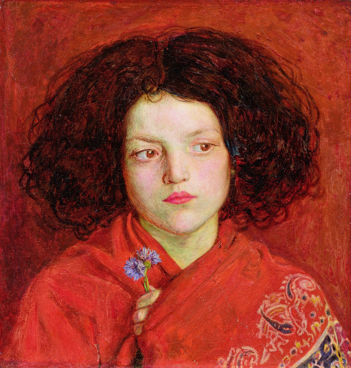 La ragazza irlandese da Ford Madox Brown