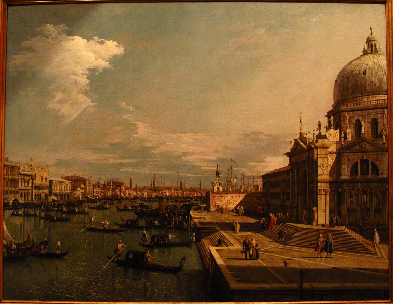 Il Canal Grande con S. Maria della Salute da Formerly Canaletto