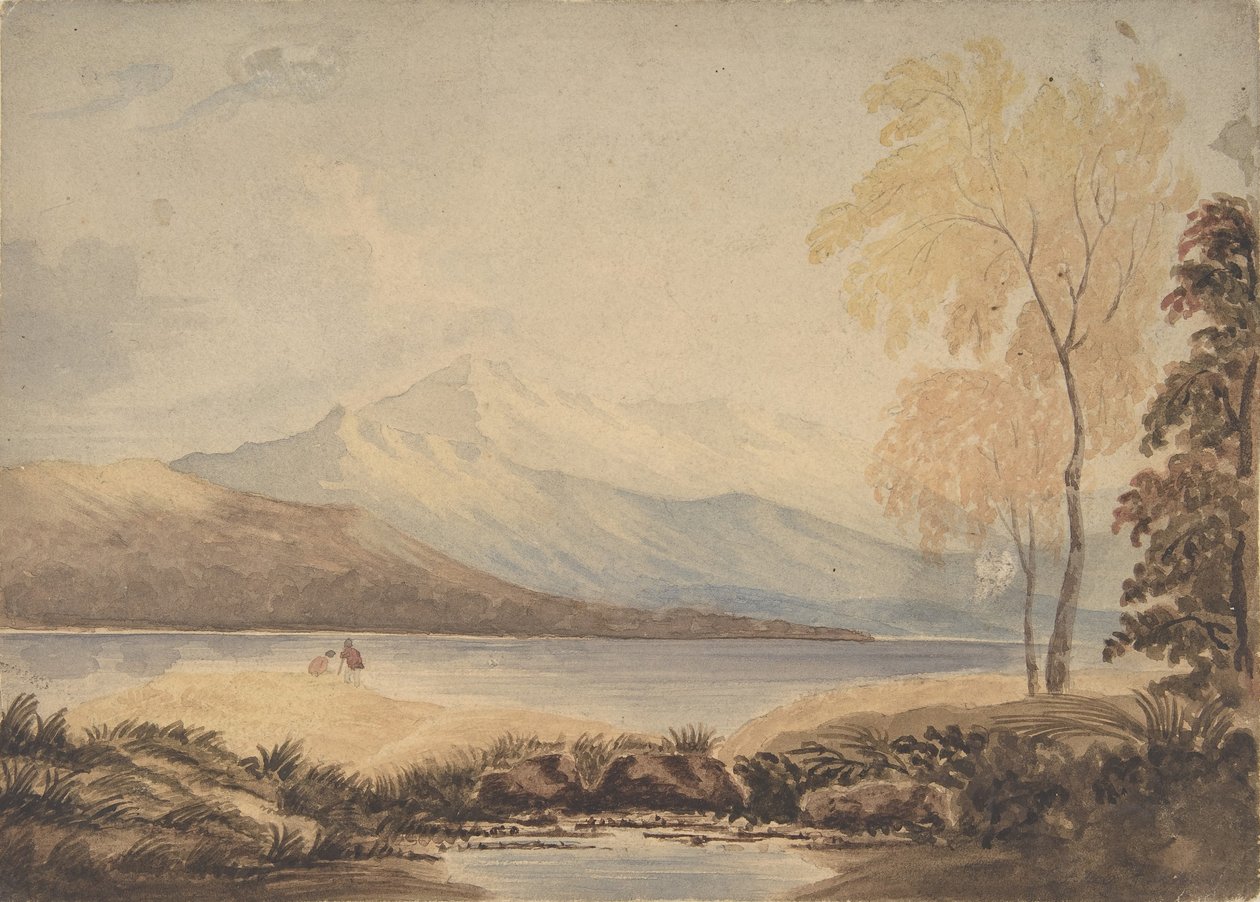 Paesaggio del Lake District da Formerly attributed to Copley Fielding.