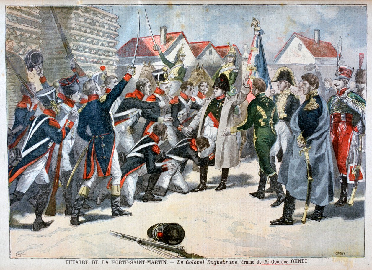 Le Colonel Roquebrune, un dramma di Georges Ohnet da Fortuné Méaulle