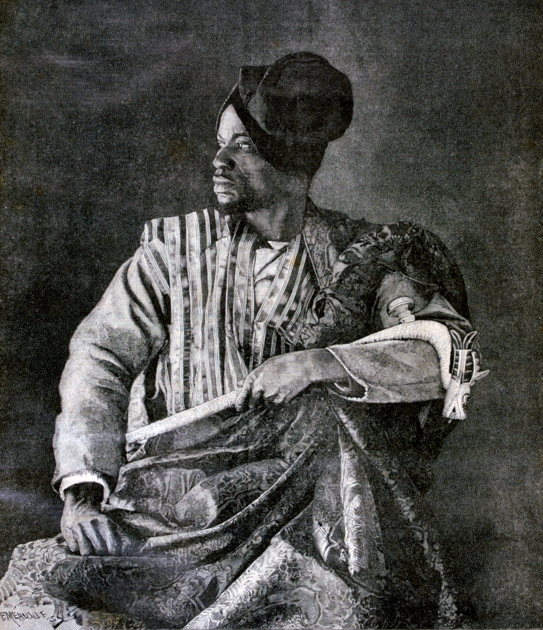 Il capo inviato del Dahomey per il re Behanzin a Parigi, 1893 da Fortuné Méaulle