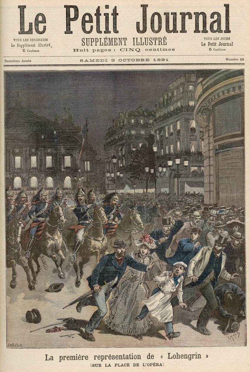 Rivolte a Parigi contro la rappresentazione di 