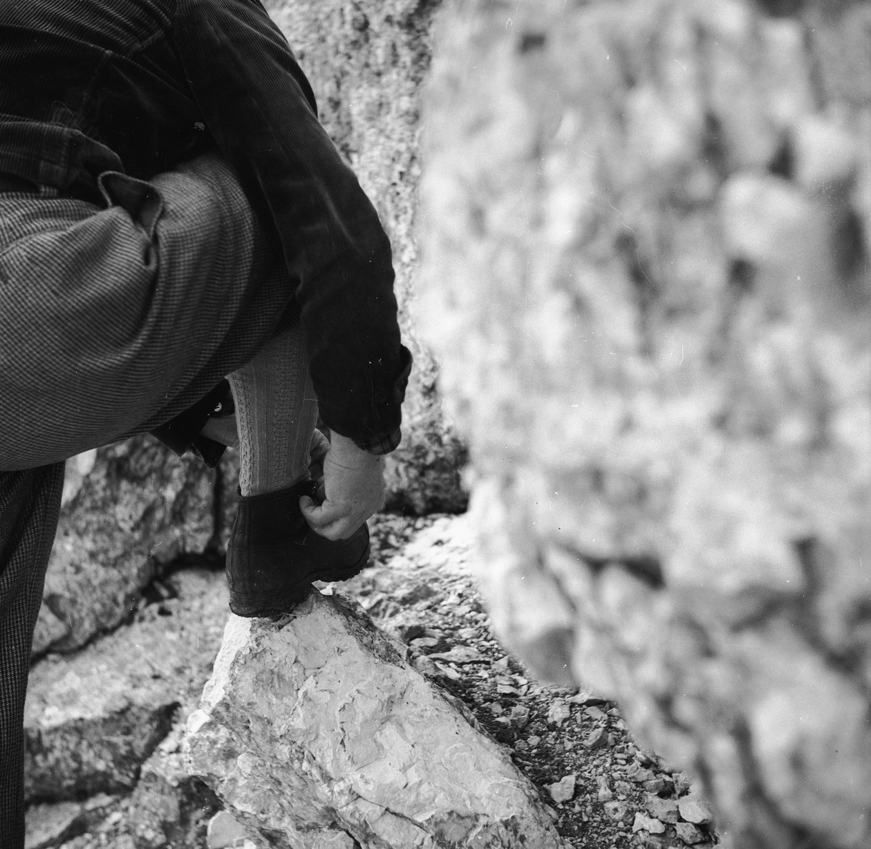 Abruzzo, Abetone, Dolomiti: scalatore sull