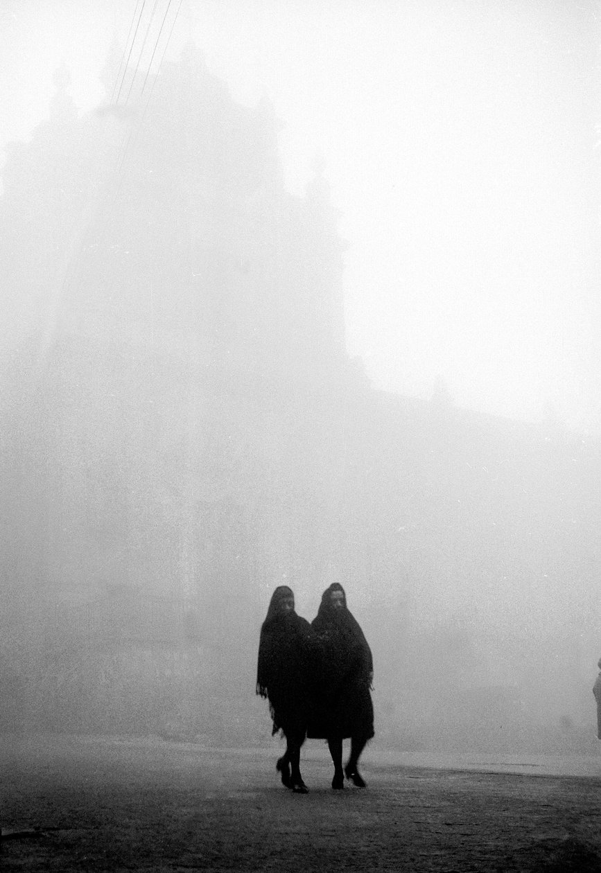 Enna in inverno da Fosco Maraini