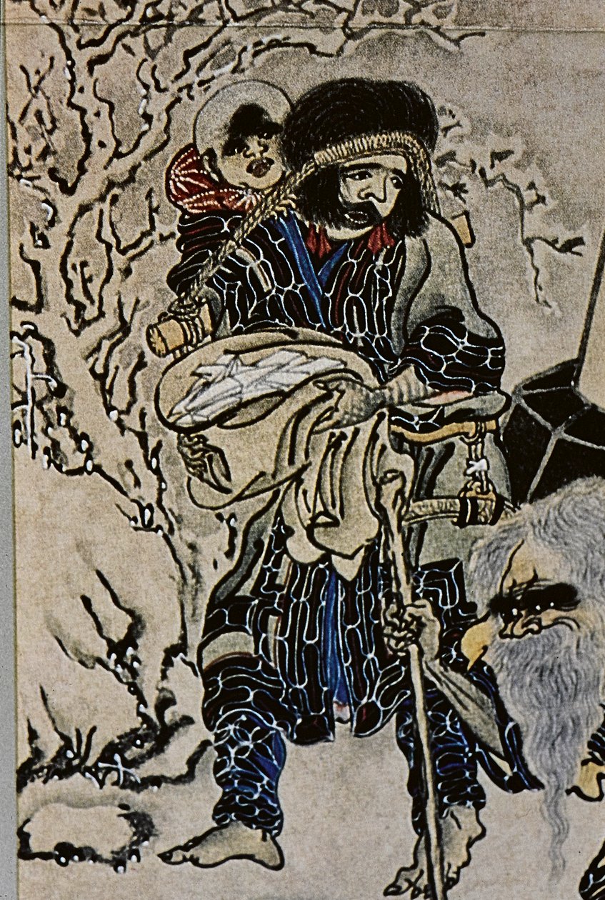 I grandi leader Ainu del XVIII secolo: Itokoi e Shinichi di Akkeshi, Chosama di Uraashibetsu e Shonko di Noshappu, in particolare, illustrano da Fosco Maraini