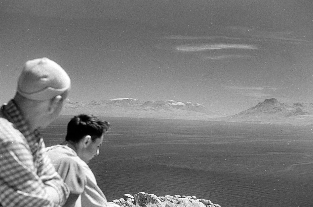 Vista da Capo Zafferano da Fosco Maraini