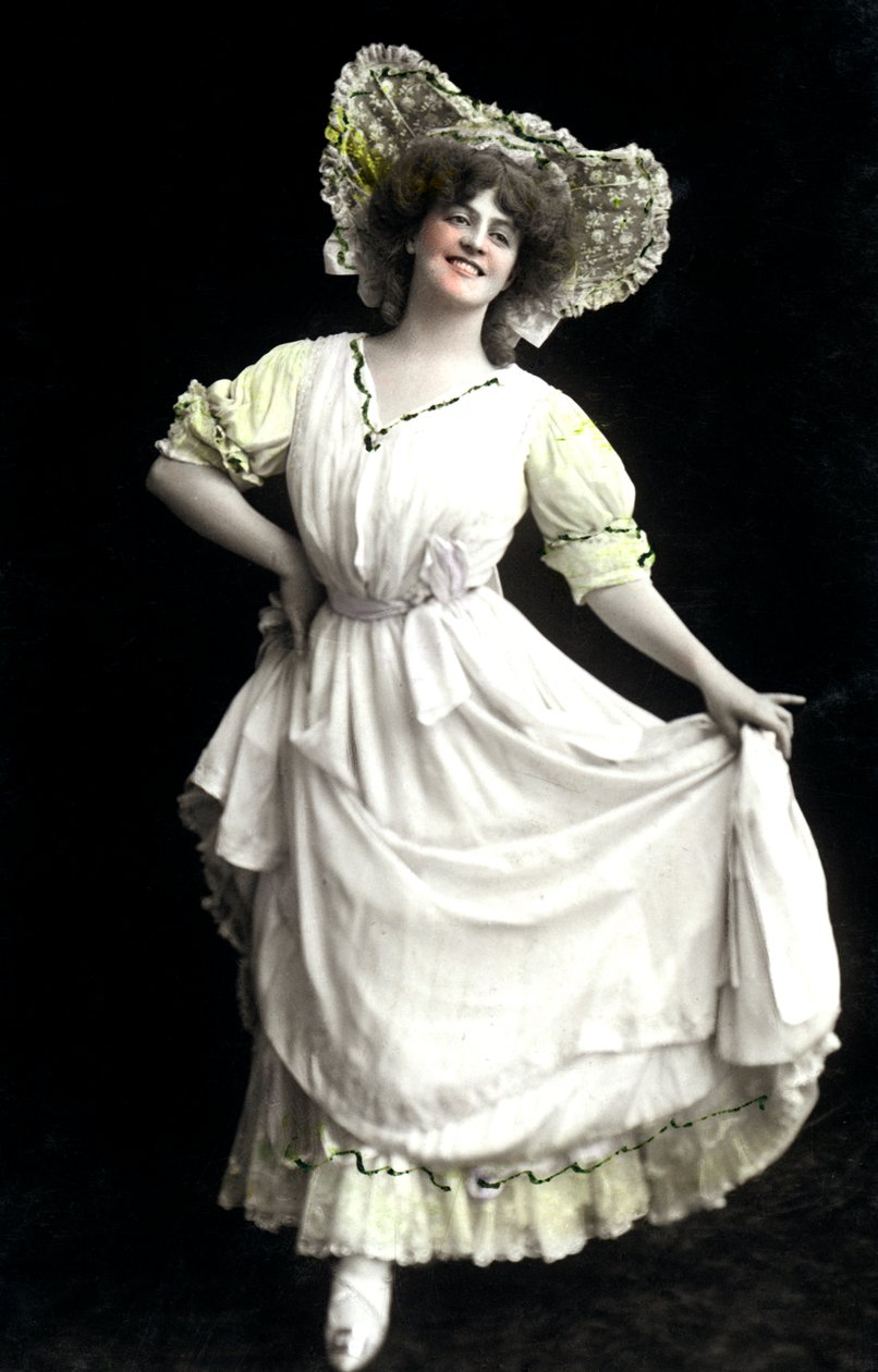 Marie Studholme 1875-1930, attrice inglese, inizio XX secolo da Foulsham and Banfield